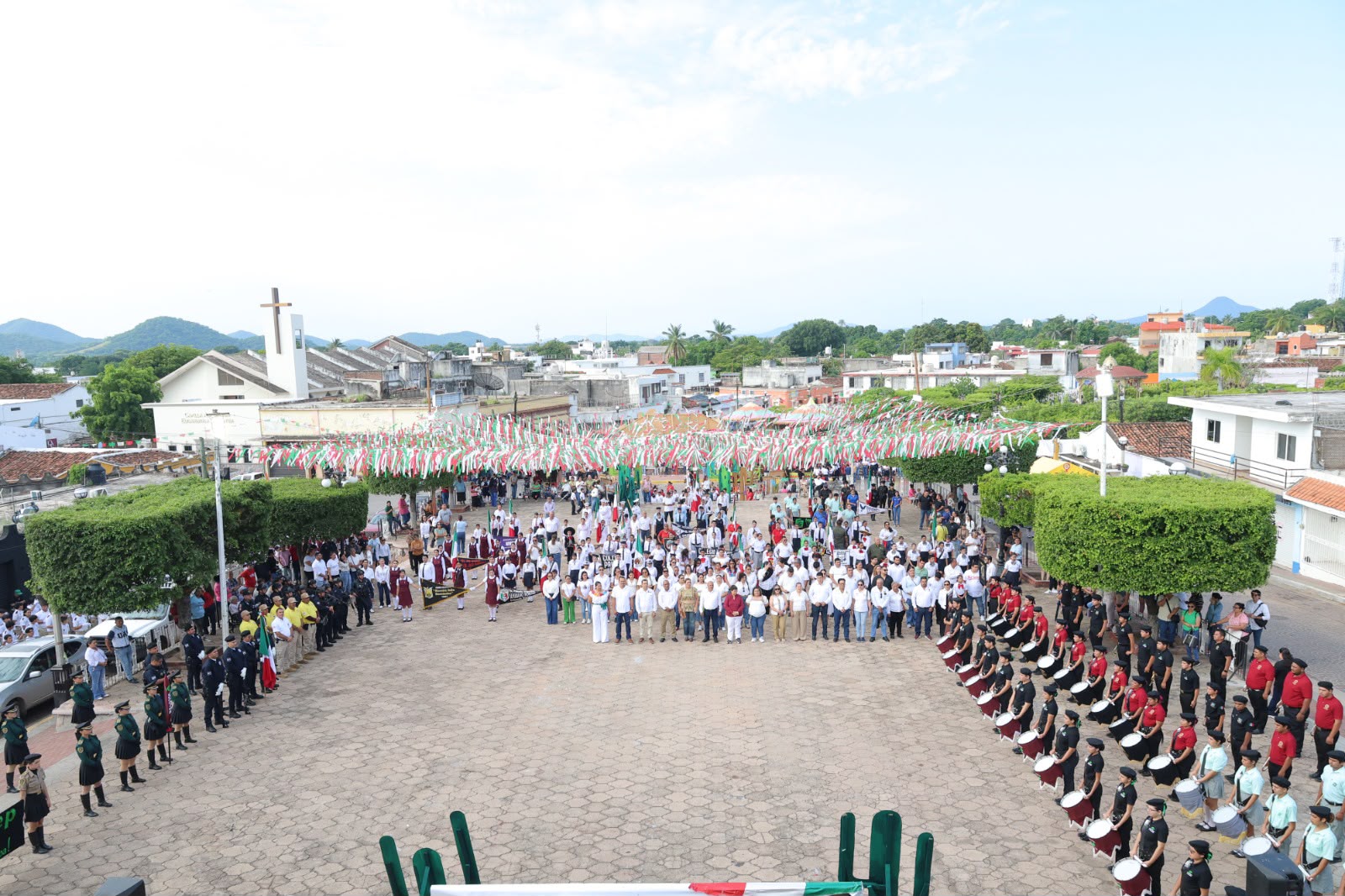 Rosario conmemora la Independencia de México