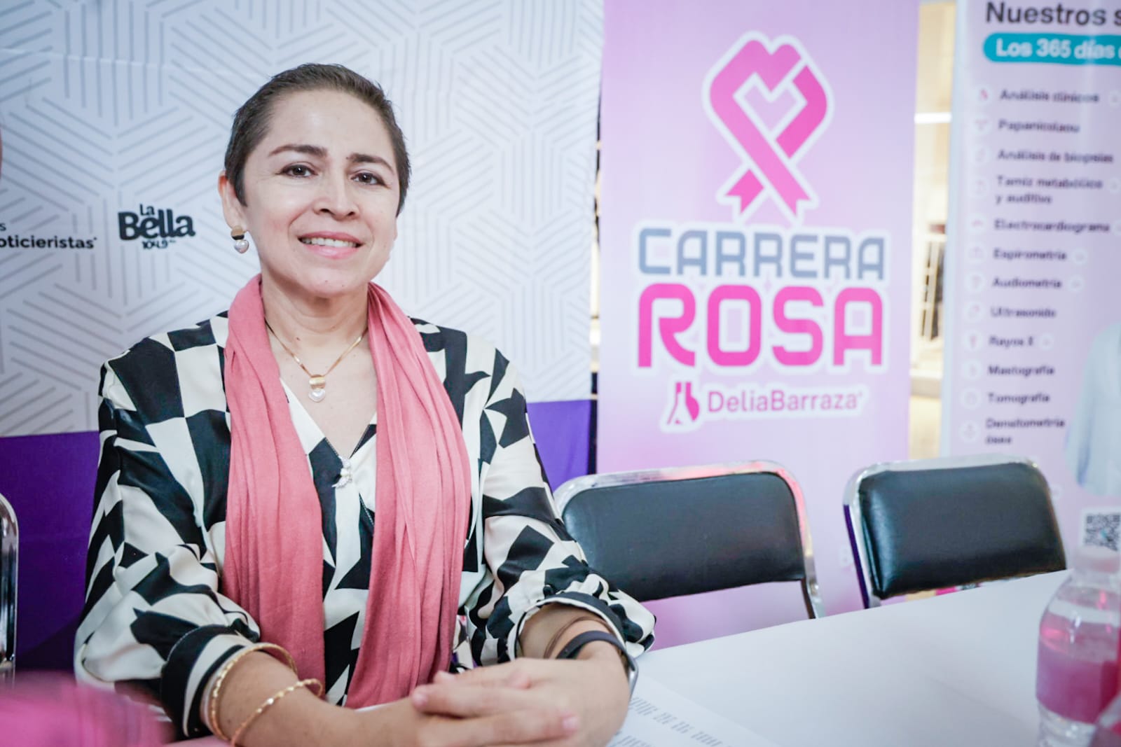 Rueda de prensa de la Carrera Rosa Vibra Radio