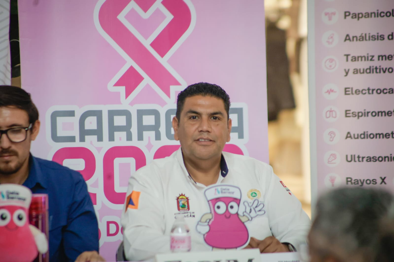 Rueda de prensa de la Carrera Rosa Vibra Radio