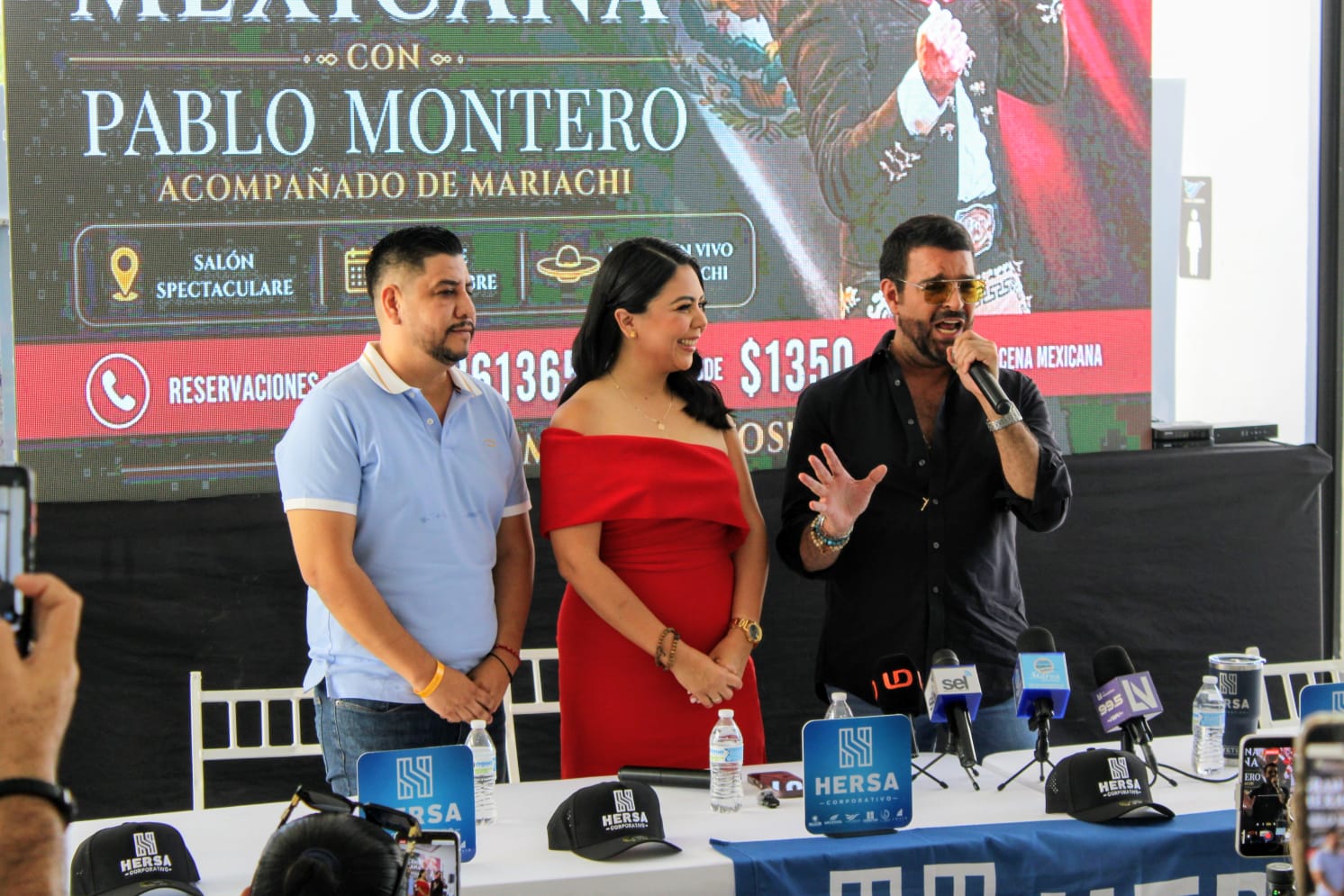 Rueda de prensa evento Pablo Montero