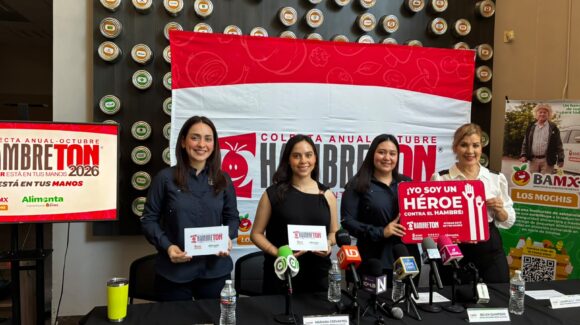Banco de Alimentos Los Mochis invita a donar en la colecta anual “Hambreton” 2026