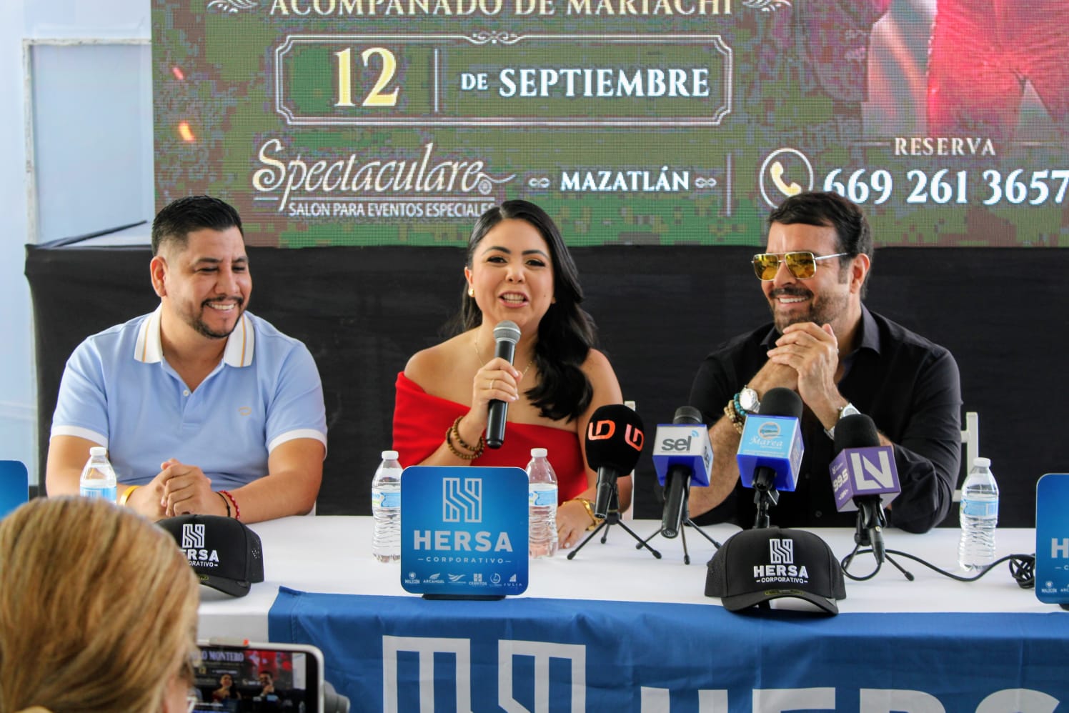 Rueda de prensa evento Pablo Montero