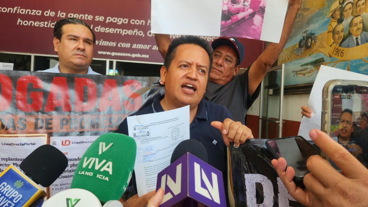 se manifiestan en el ayuntamiento de guasave exigen el colector pluvial norte opinion