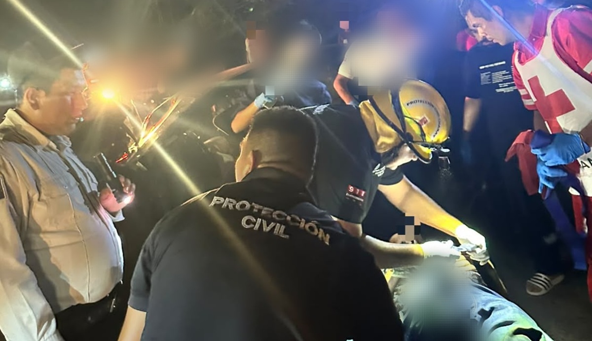 Seis heridos deja fuerte choque entre dos vehículos en carretera Los Mochis-Choix