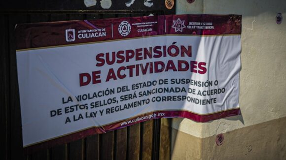 Por incumplimiento en documentos y medidas de seguridad fue suspendido temporalmente El Guayabo, en Culiacán, Sinaloa