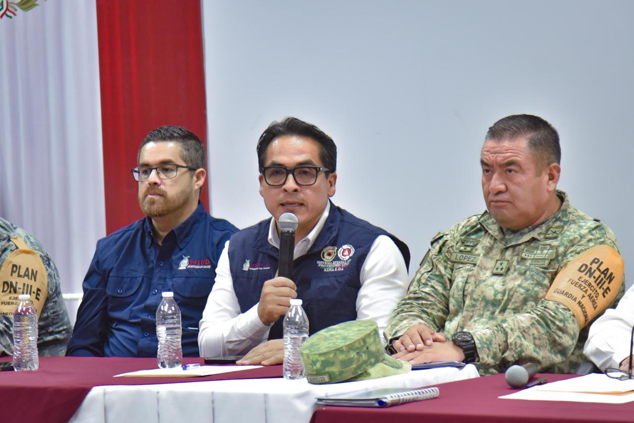 Sesión del Consejo Municipal de Protección Civil en Ahome