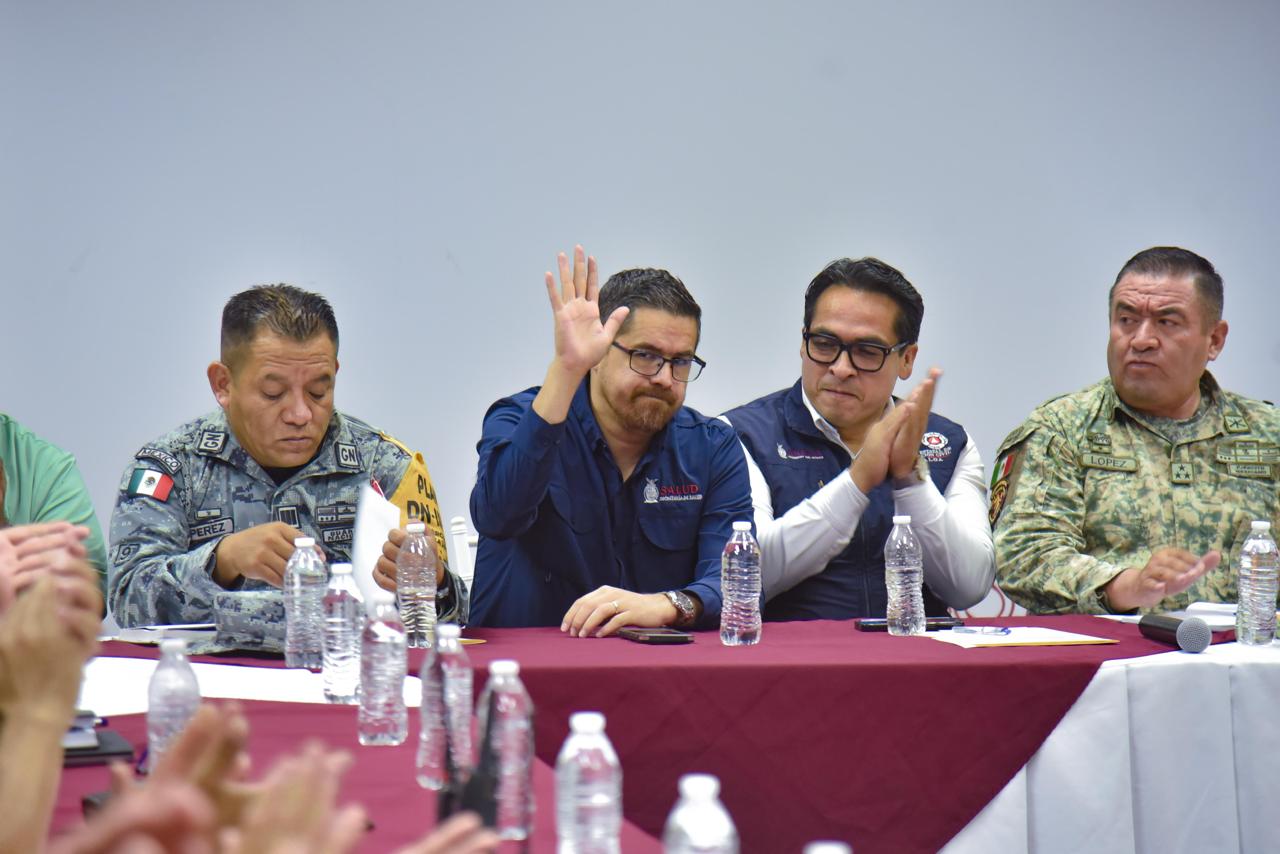 Sesión del Consejo Municipal de Protección Civil en Ahome