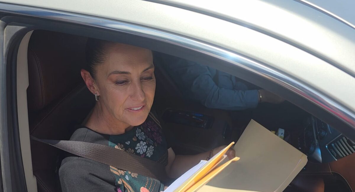 La presidenta Claudia Sheinbaum ya está en Culiacán para rendir cuentas ante los sinaloenses