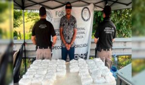 Vinculan a proceso a Silvio; fue detenido con más de 26 kilos de metanfetamina en Villa Unión, Sinaloa