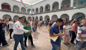 ¡En 6 minutos! Evacuan Ayuntamiento de Culiacán por simulacro de sismo; “Debemos prepararnos para estas situaciones”: PC Municipal 