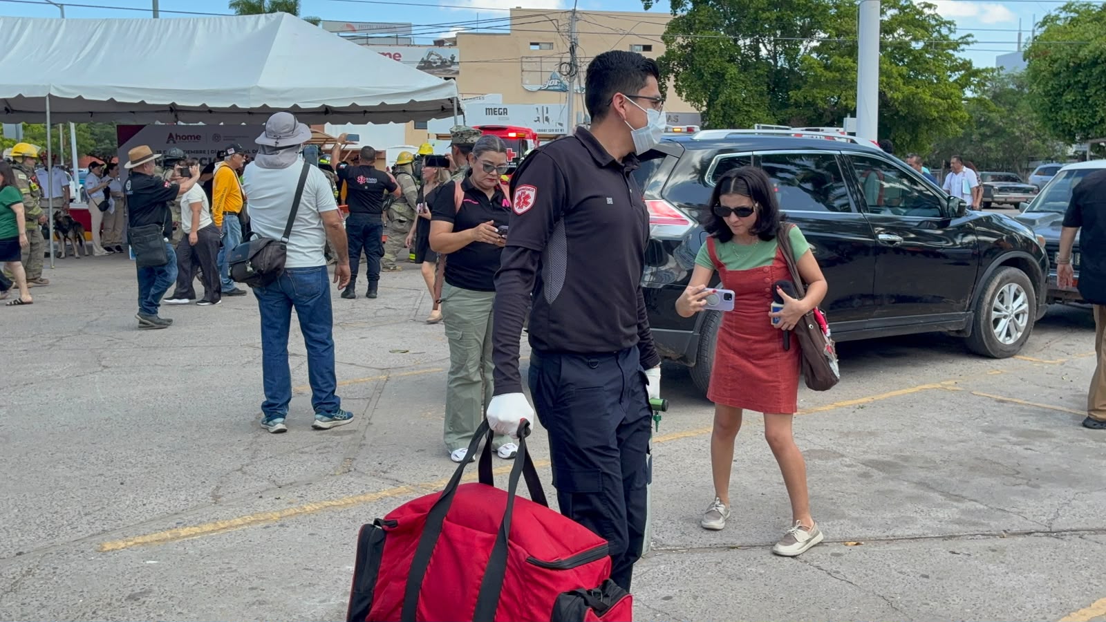 Evacuan a 300 personas durante segundo Simulacro Nacional de Protección Civil en Ahome