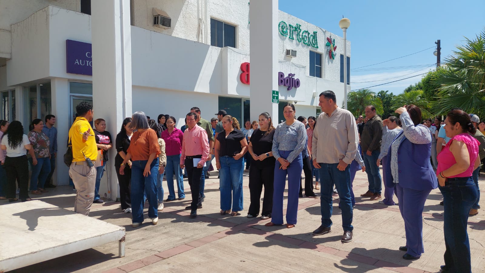 Protección Civil realizó el ejercicio en el marco del Segundo Simulacro Nacional