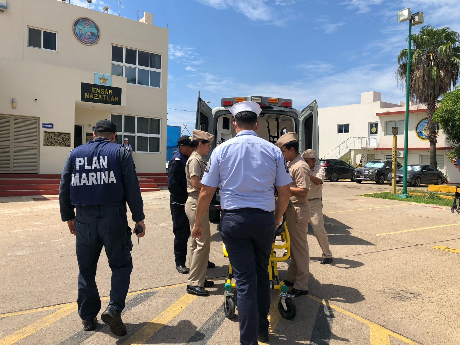 Así se prepara Marina en Mazatlán, Sinaloa, ante un sismo de 7.1 grados Richte