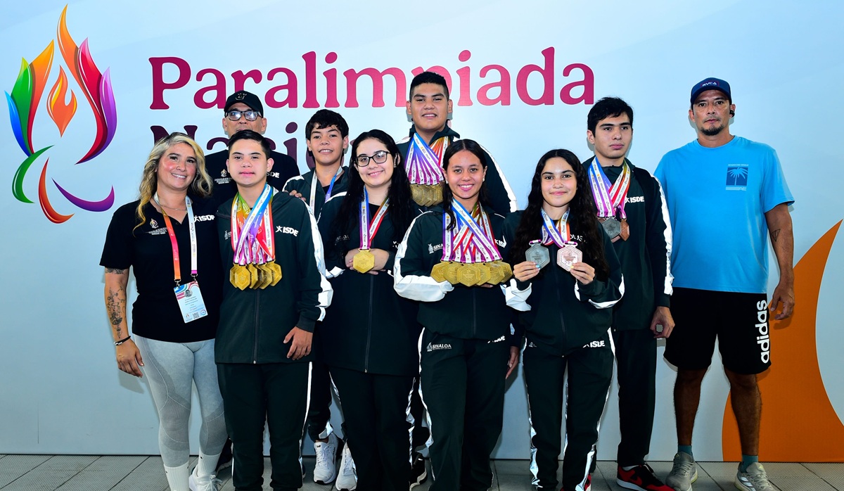 Sinaloa conquista paranatación de la Paralimpiada Nacional Conade 2026