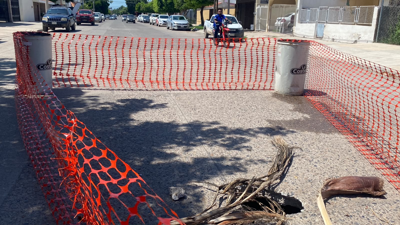 Socavón en Guasave