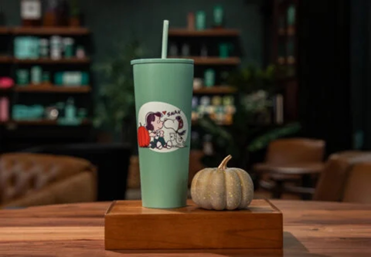 Vaso Lucy y Snoopy de la colección Peanuts de Starbucks