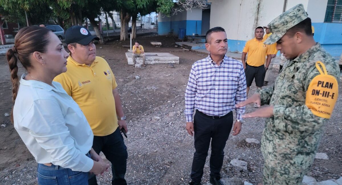 Suman 260 viviendas afectadas por incremento de la marea en Navolato; se mantienen recorridos y apoyos: Alcalde