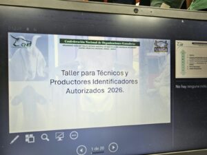 Taller para técnicos y productores identificadores autorizados 2026