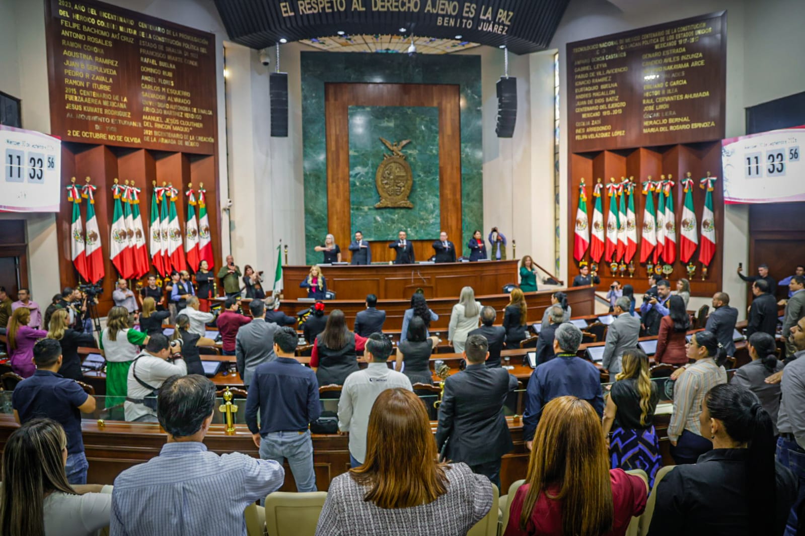 Tercer y último periodo ordinario de sesiones de la 65 Legislatura del Congreso de Sinaloa