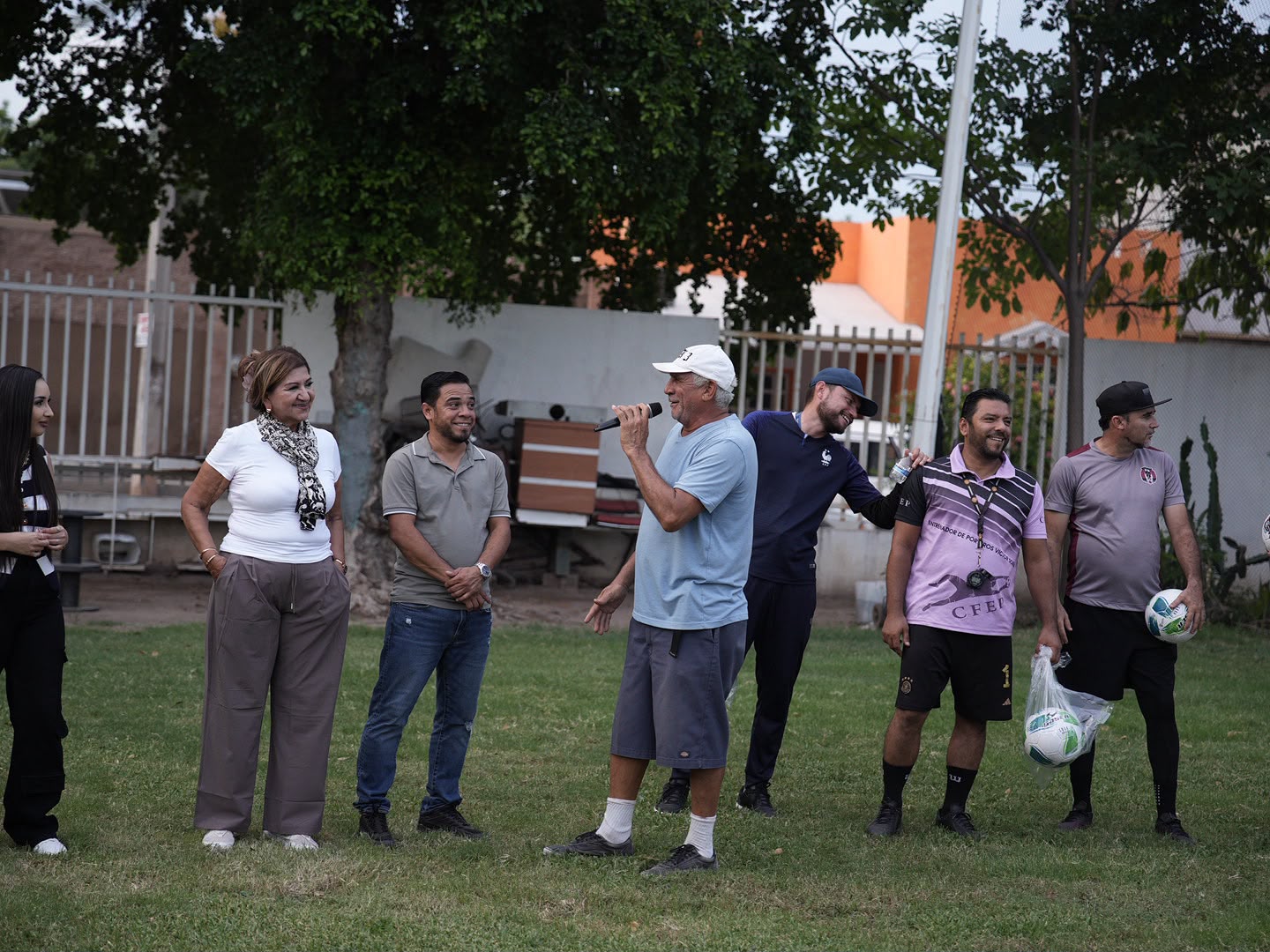 Tere Guerra en la colonia Pemex, Culiacán
