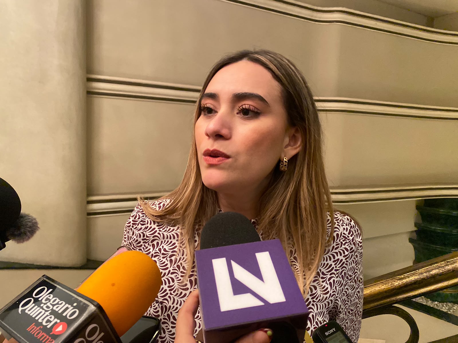 Titular de la Secretaría de las Mujeres (Semujeres), Brenda Rocio García Félix
