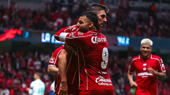 Toluca conserva el liderato tras una jornada 9 con resultados sorprendentes en la Liga MX