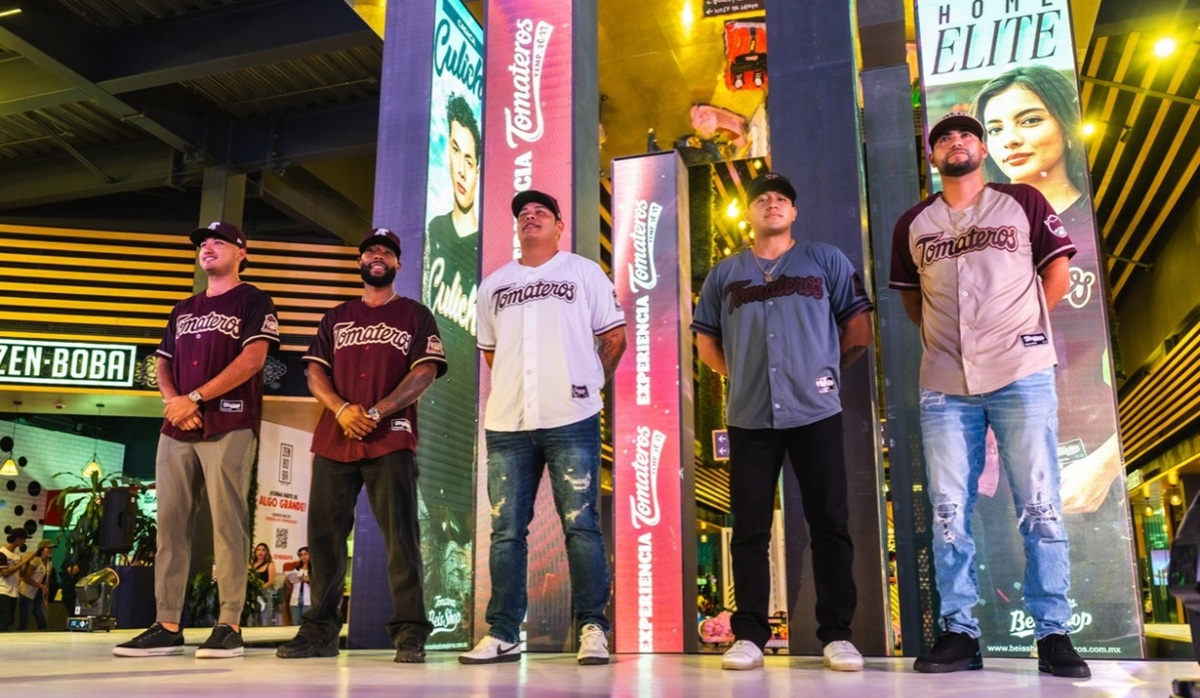 Tomateros de Culiacán presenta sus uniformes para la temporada 2026-2027