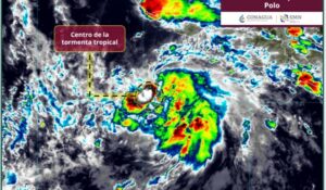 ¡Antes de lo previsto! Diecisiete-E evoluciona a tormenta tropical Polo
