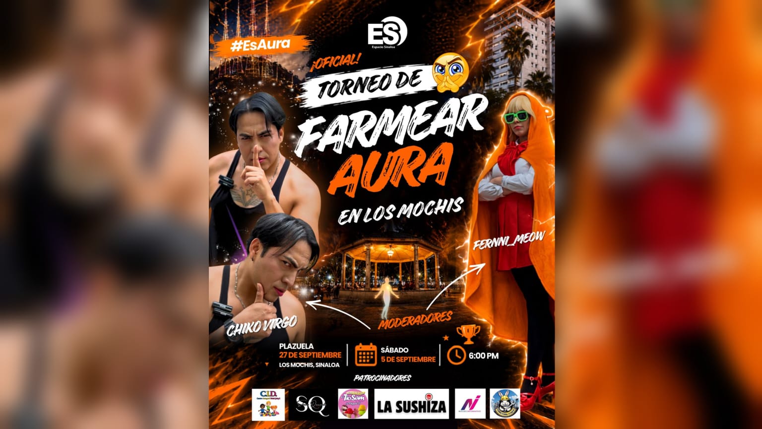 Torneo de farmear aura en Los Mochis
