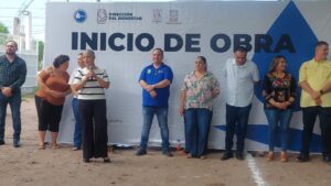 Inician obra de drenaje sanitario en la colonia Magisterio de Guamúchi