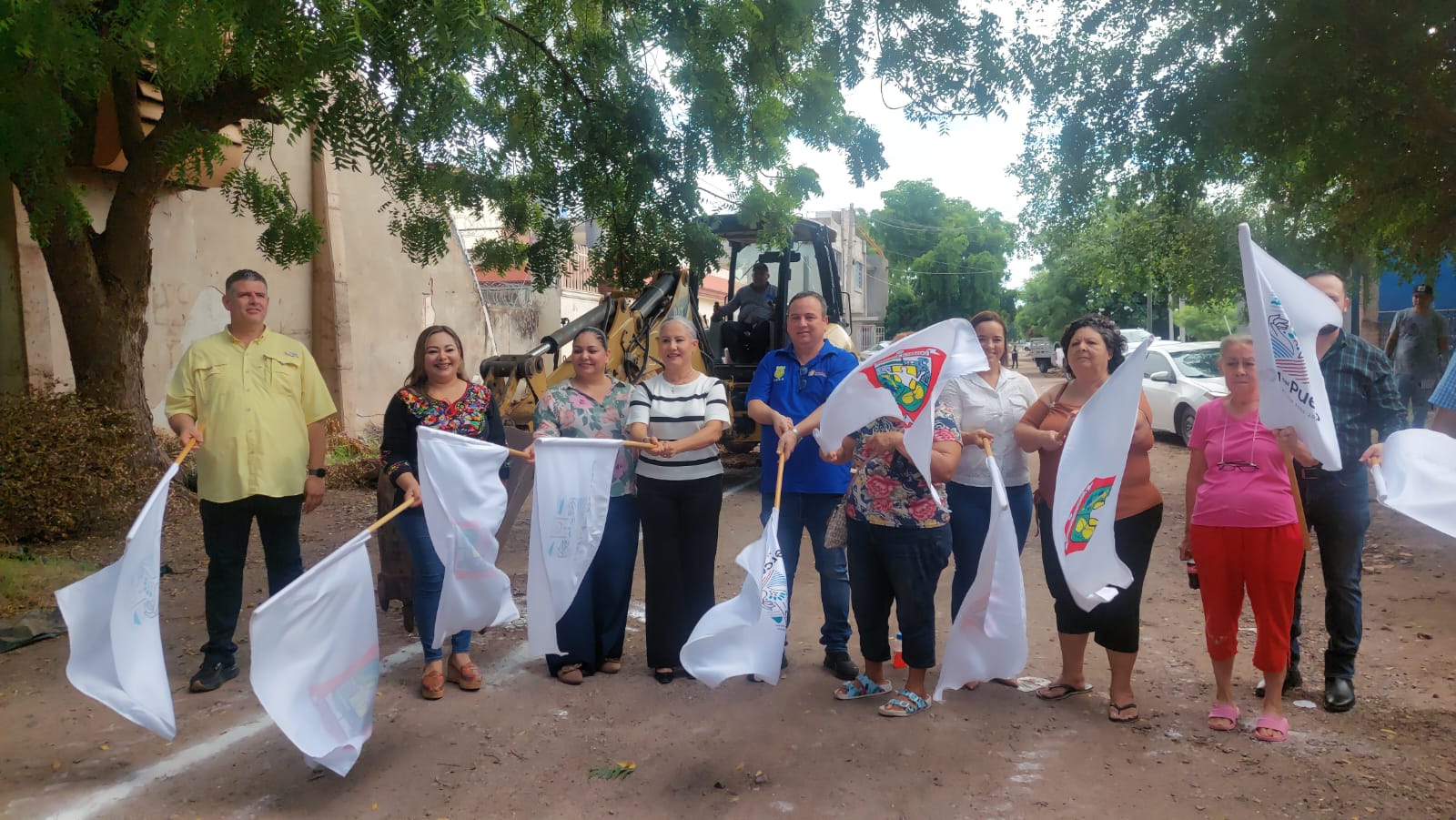 Inician obra de drenaje sanitario en la colonia Magisterio de Guamúchi