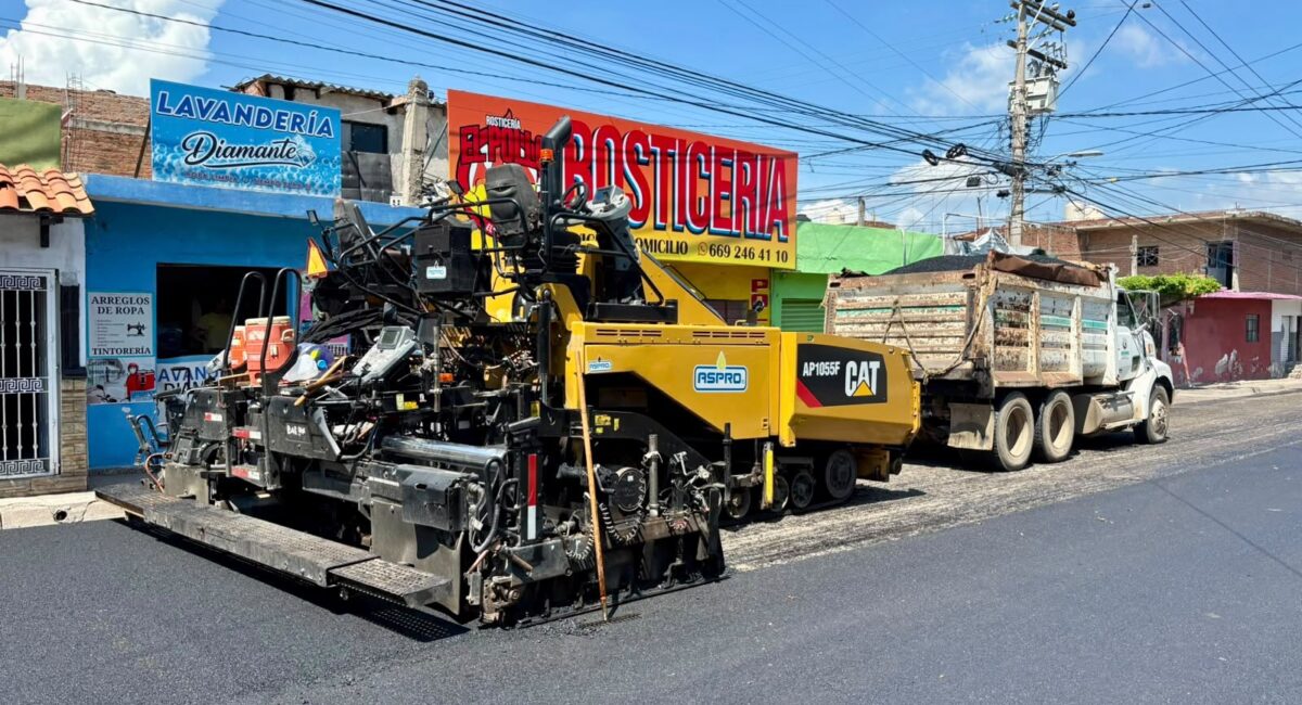 Avenida Río Piaxtla en Mazatlán, Sinaloa, entra en la recta final; reportan 90% de avance en su rehabilitación