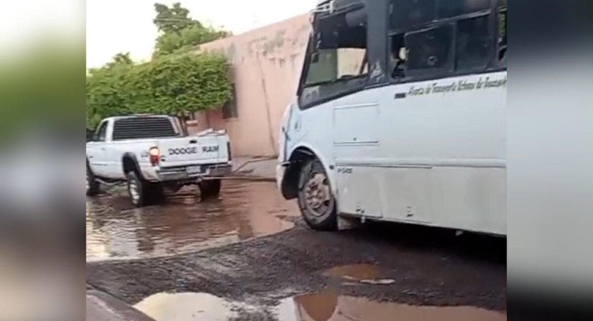 Más de 15 camiones han sufrido desperfectos por calles en mal estado en Guasave; Federal 2 y UAdeO las peores