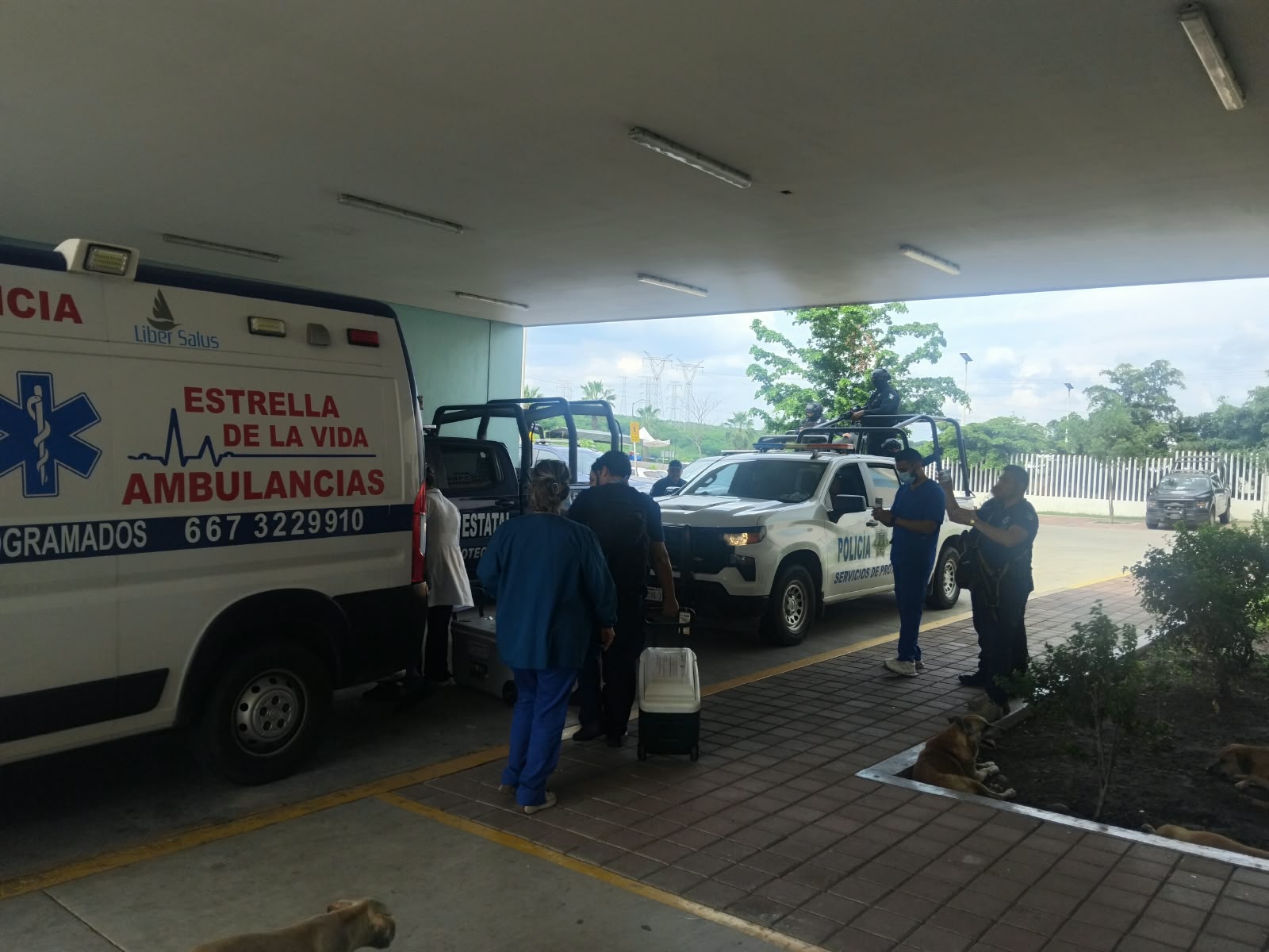 Traslado de órganos al aeropuerto de Culiacán