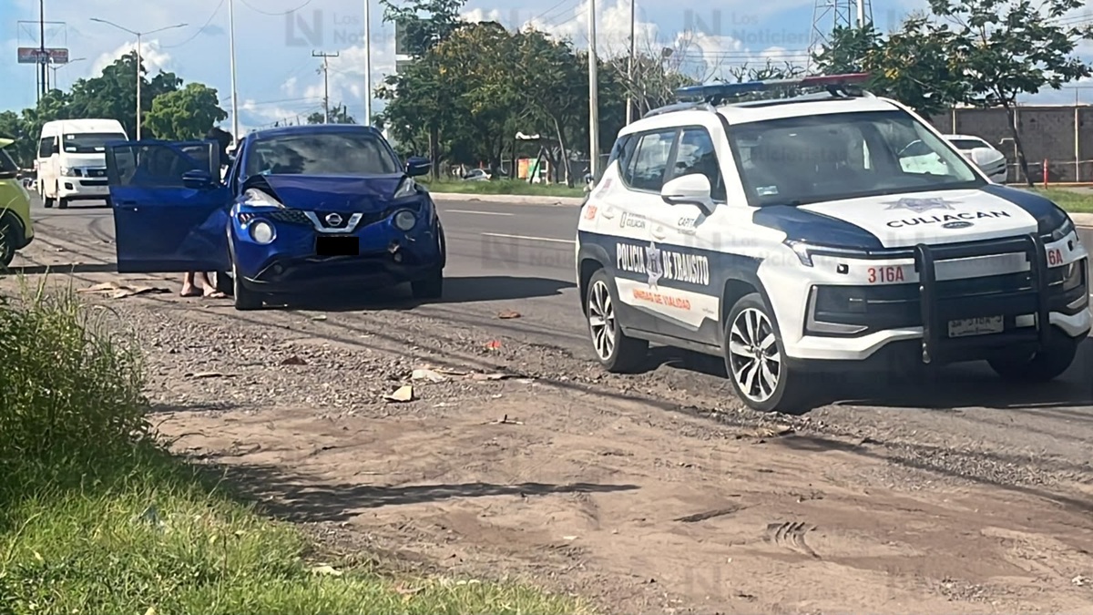 Tres detenidos tras persecución y balacera en sector Abastos, en Culiacán