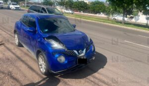 Tres detenidos tras persecución y balacera en sector Abastos, en Culiacán