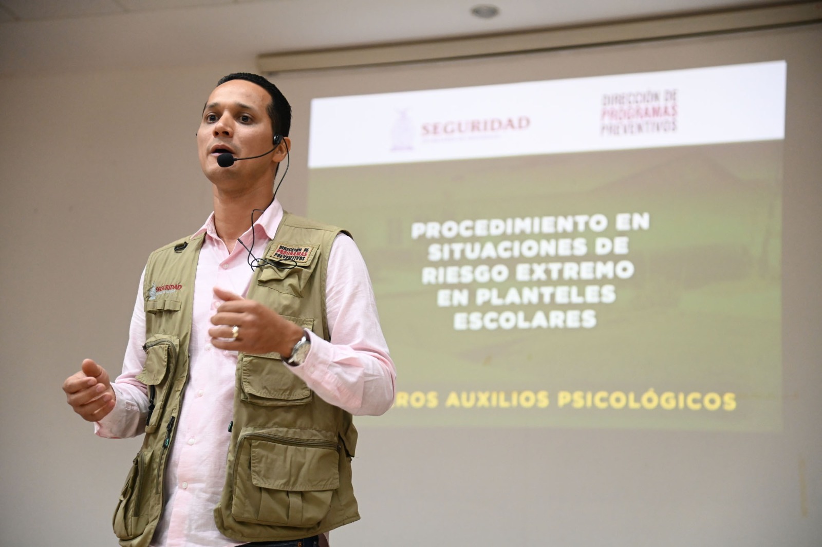 UAS capacita a estudiantes ante situaciones de riesgo extremo