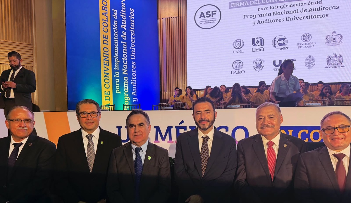 UAS firma convenio con la Auditoría Superior de la Federación