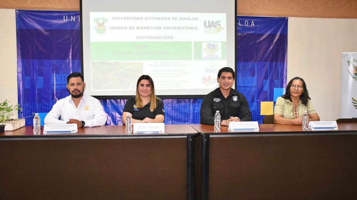 uas impulsa huertos sustentables entre estudiantes de mazatlan maestros