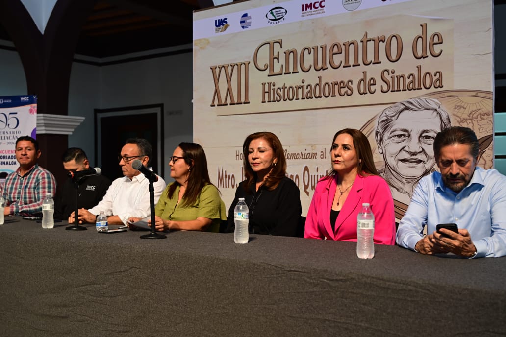 UAS y el COLHSIN inauguran el XXII Encuentro de Historiadores de Sinaloa