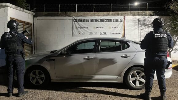 Recuperan dos vehículos con reporte de robo durante operativo en Culiacán, Sinaloa