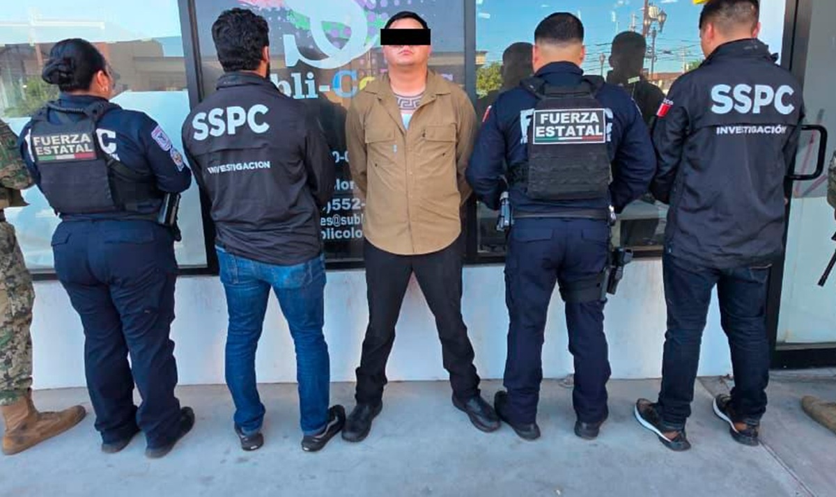 Víctor Alfonso 'N' de 'Los Rusos', detenido en Baja California