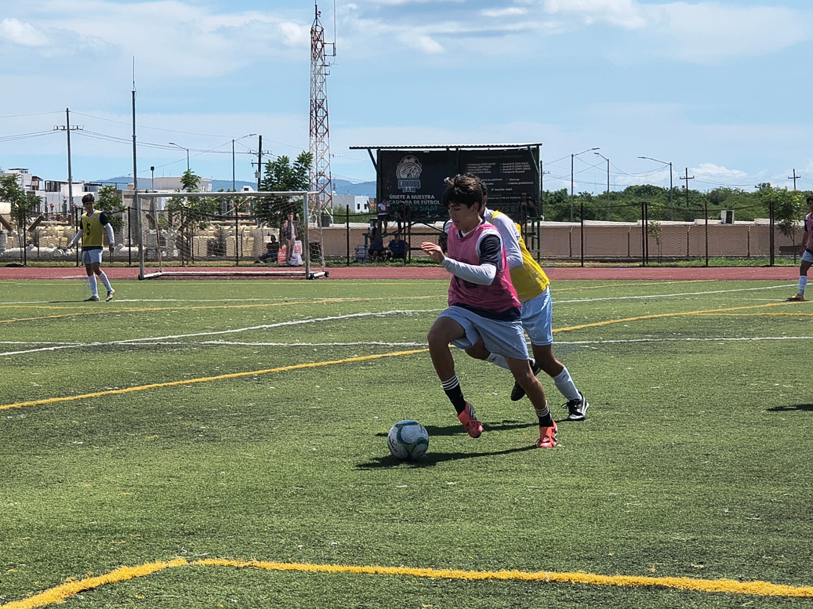 Visoría en la Academia de Fubtol Leones SAM en Mazatlán