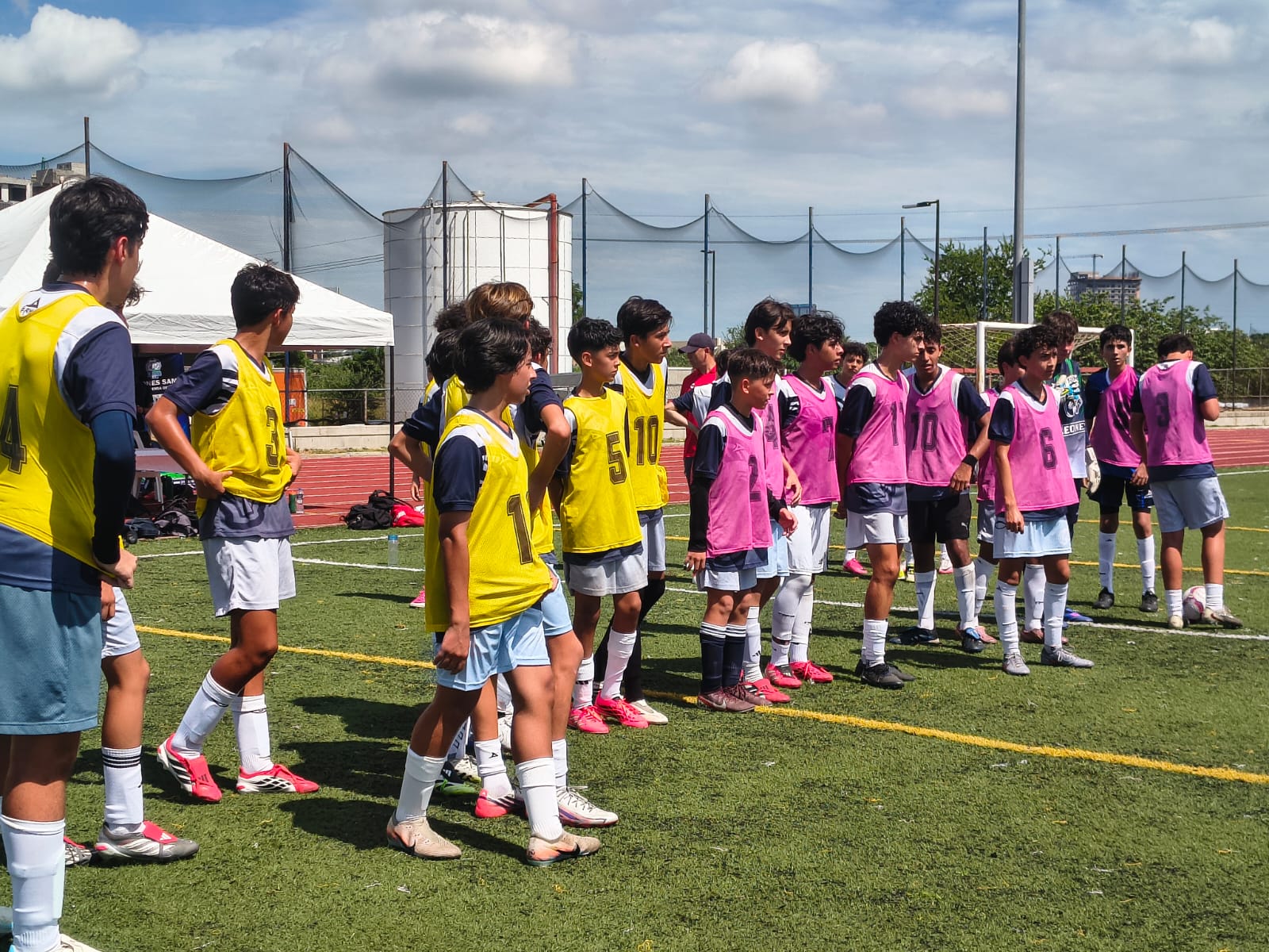 Visoría en la Academia de Fubtol Leones SAM en Mazatlán