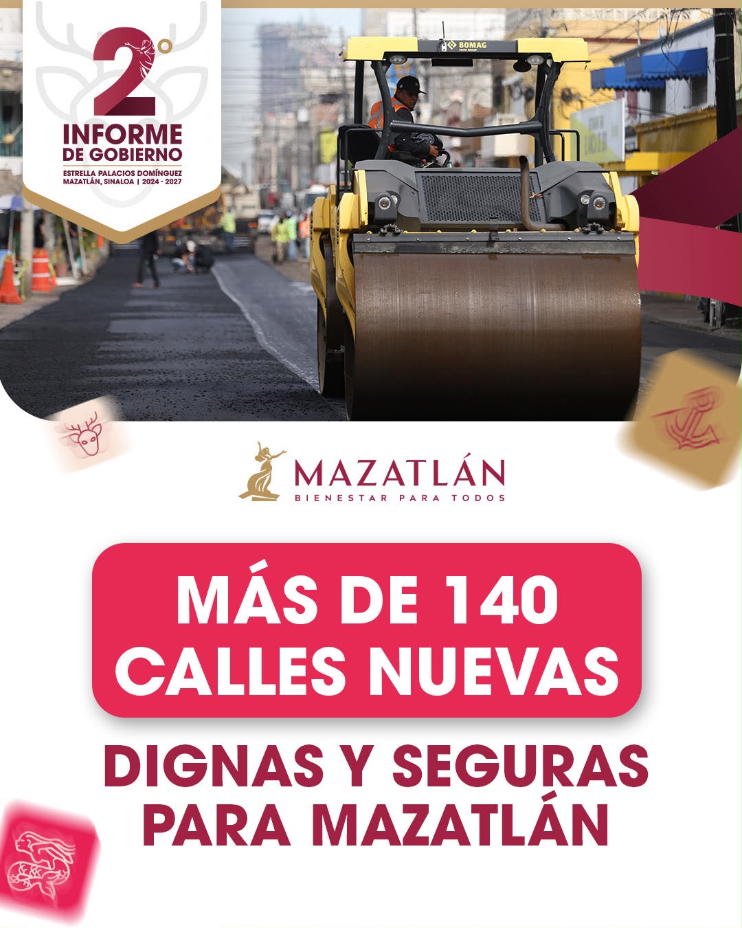 más de 140 calles renovadas