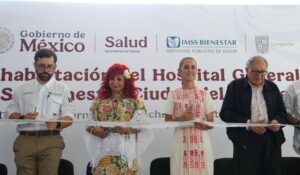 Vamos por el camino correcto: presidenta Claudia Sheinbaum entrega rehabilitación del Hospital General del IMSS-Bienestar en Ciudad del Carmen, Campeche