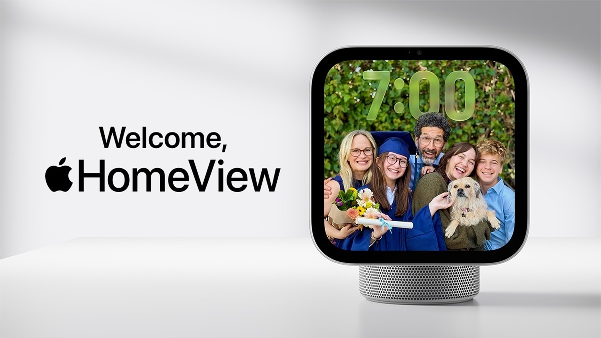Apple presenta HomeView, su nueva pantalla inteligente