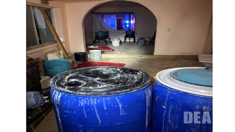 Arrestan a cinco sinaloenses tras desmantelamiento de laboratorio de metanfetamina en California