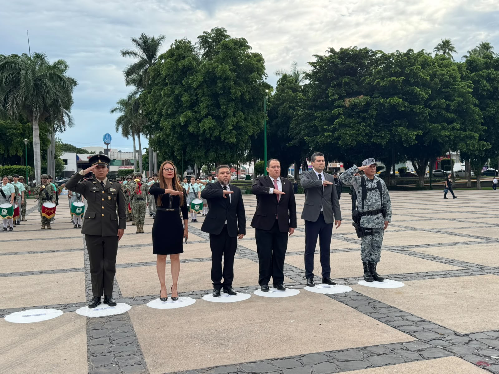 Autoridades conmemoran a los caídos en Tlatelolco en Culiacán, Sinaloa