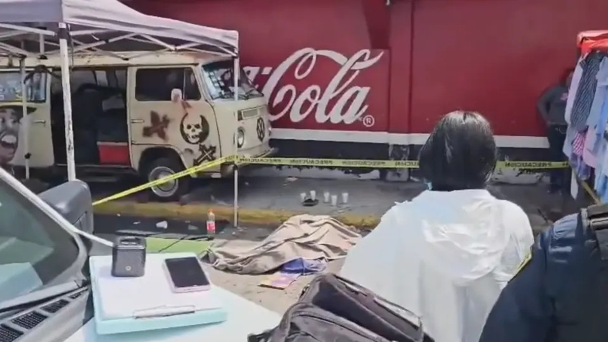 Balacera en tianguis de El Salado en Iztapalapa deja una mujer muerta y dos heridas